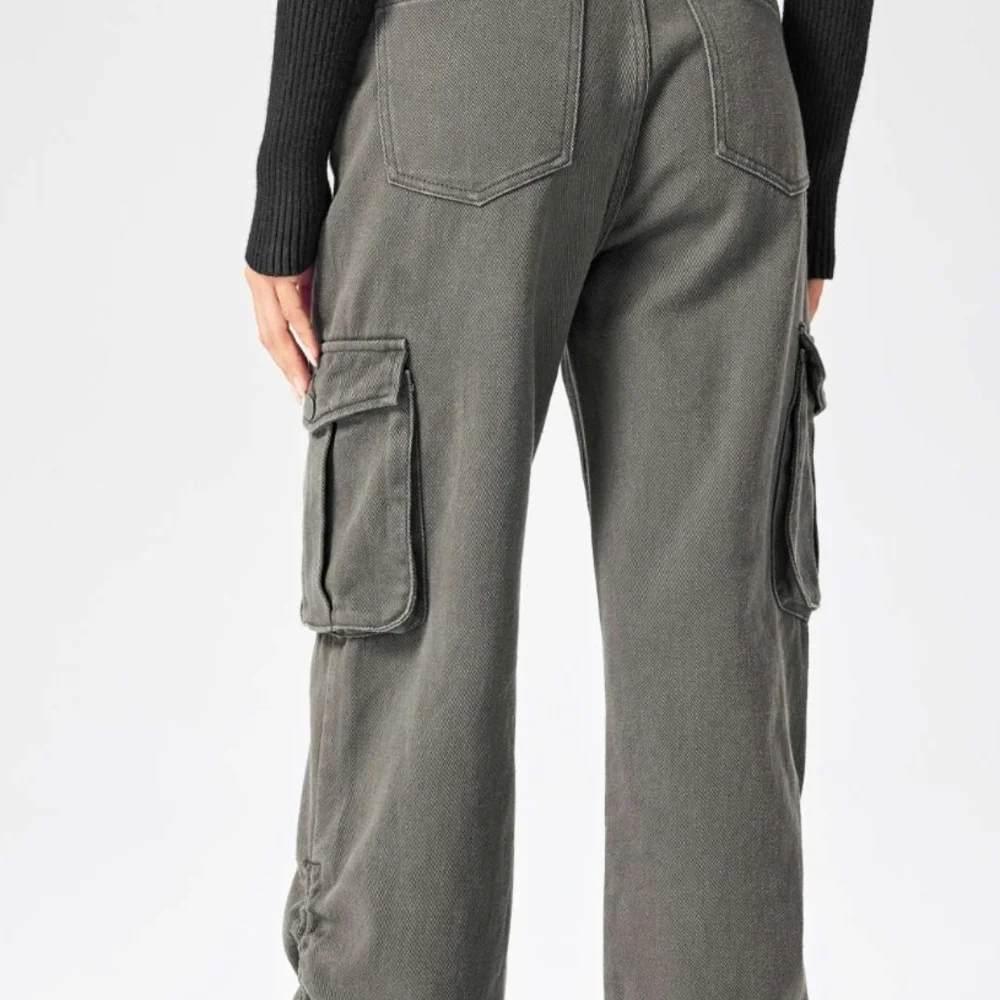 Cider Sz M NWT - Gray Cargo Pants with Sturdy Material and Straight Fit - Picture 13 of 13